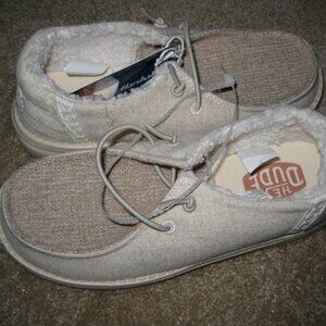 HEYDUDE Wendy Brushed Cozy Slip-On Euro size 35 fits US size 5.5 NEW